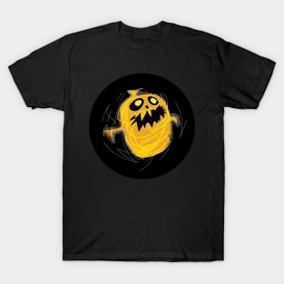 Pumpkin ghost character flying T-Shirt